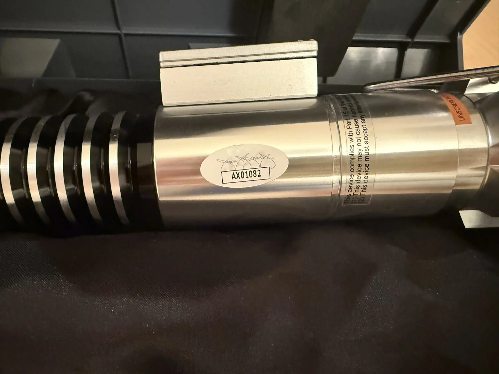 MARK HAMILL & Hayden Christian Signed Light Saber STAR WARS JSA, image 4