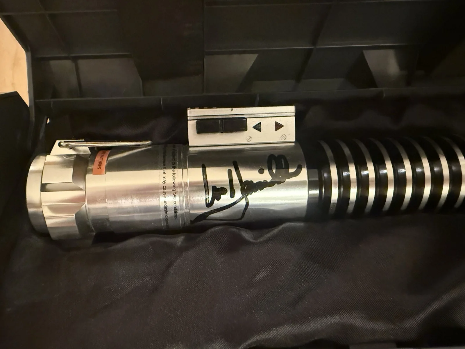 MARK HAMILL & Hayden Christian Signed Light Saber STAR WARS JSA, image 5