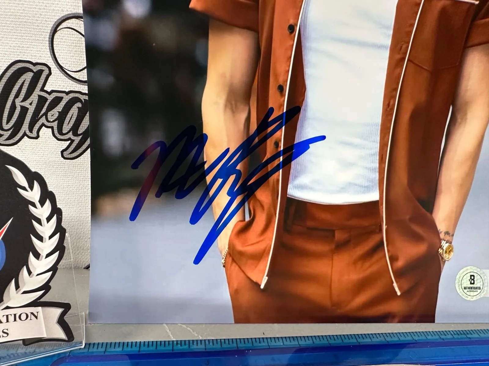 COMIC CROWD WORK NETFLIX — MATT RIFE STAND-UP COMEDIAN SIGNED AUTOGRAPHED 8X10 PHOTOGRAPH-BECKETT BAS COA, изображение 2