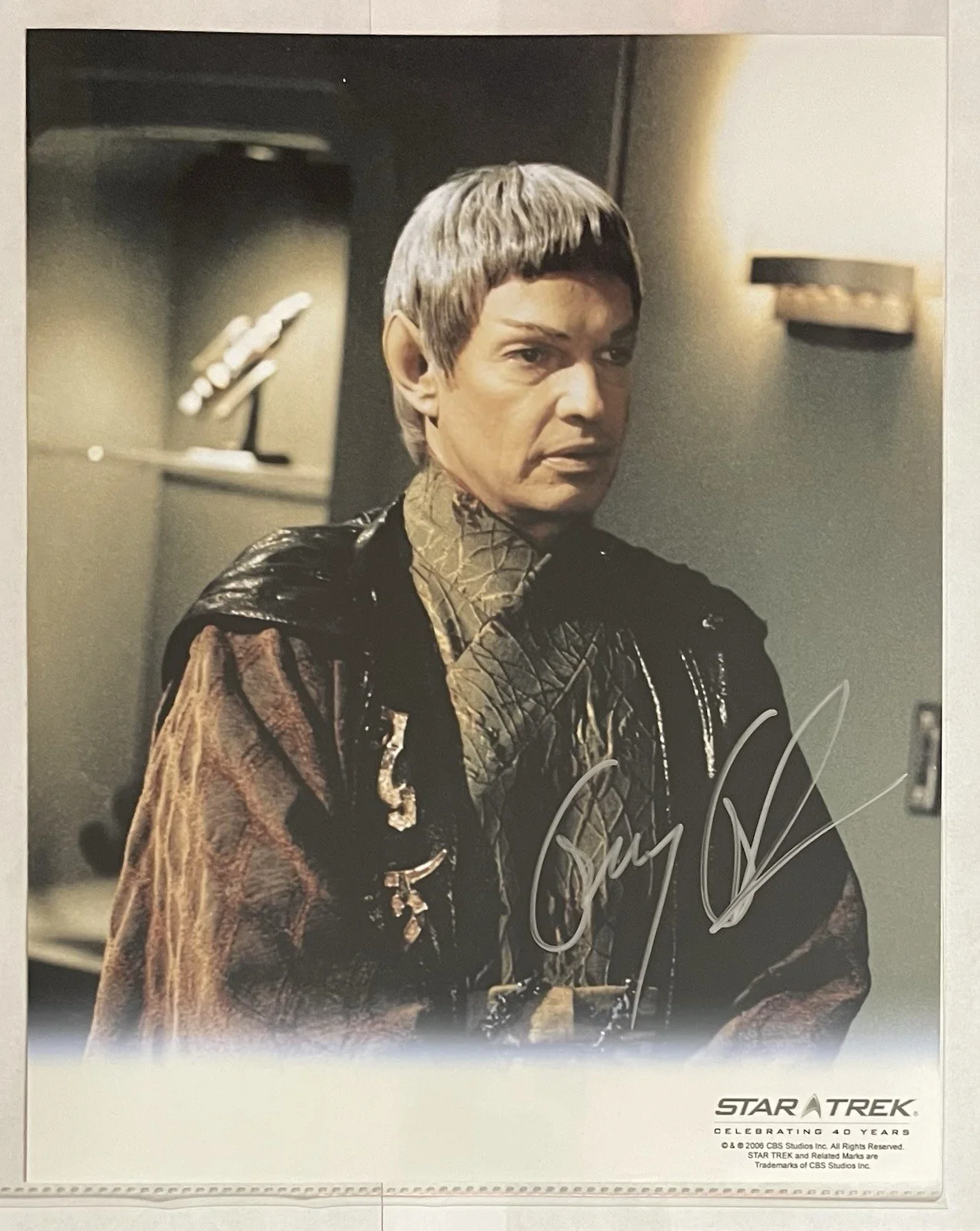 Gary Graham — Gary Graham signed 8x10. Photo Of Soval From Star Trek: Enterprise. CE COA 1/24, image 5