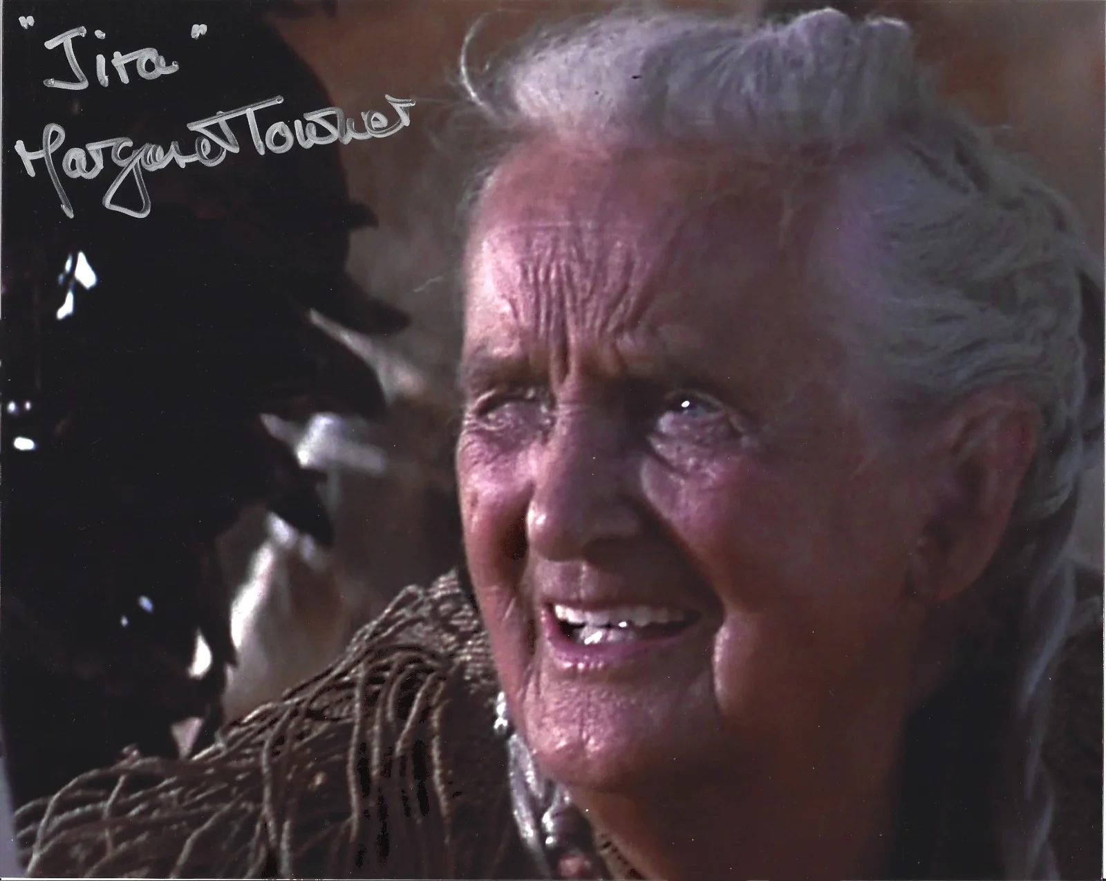 Margaret Towner — VERY RARE Margaret Towner (RIP) Signed Star Wars Jira 8x10 Photo Autograph