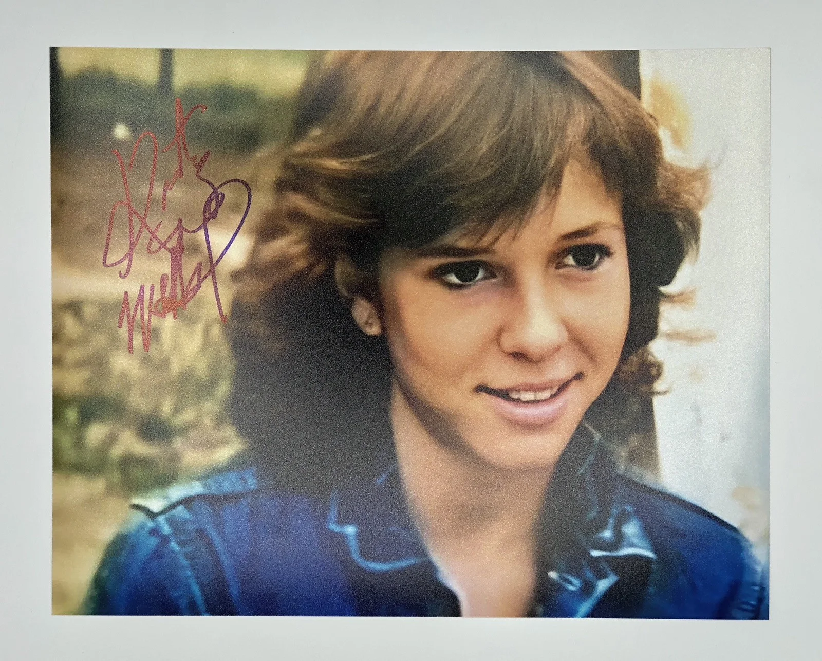 Kristy McNichol — Kristy McNichol Signed 8x10 Photo Autographed Little Darlings Family COA