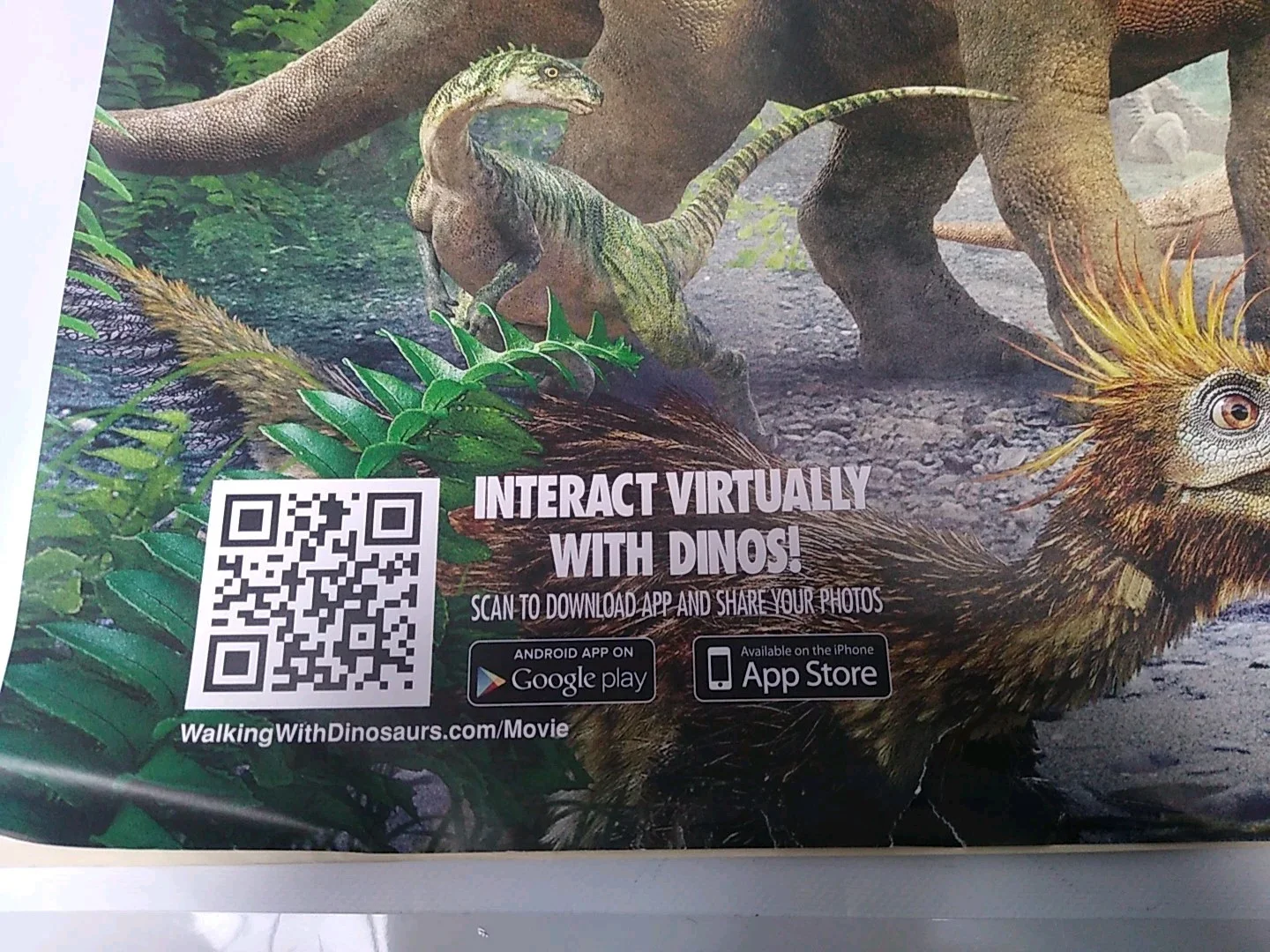 Cinema Poster: WALKING WITH DINOSAURS THE MOVIE 2013 (Quad) Karl Urban, изображение 2
