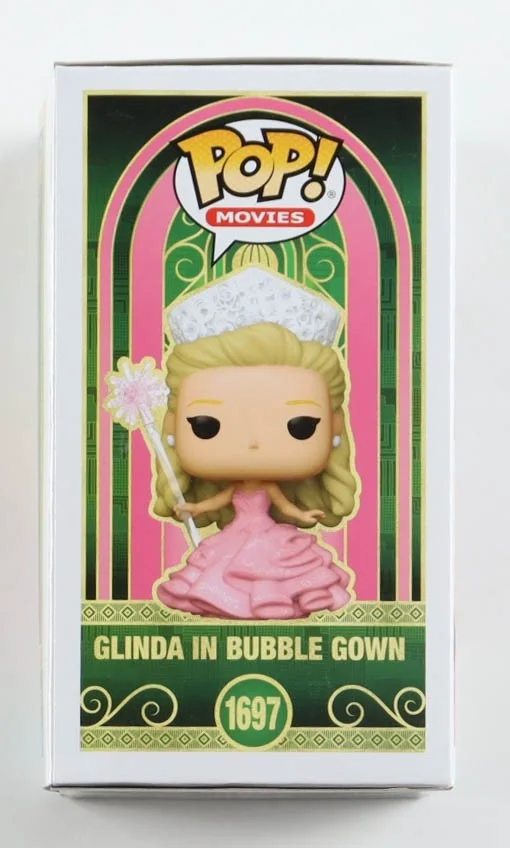 🎭 Ariana Grande Signed Wicked #1697 Glinda in Bubble Gown Funko Pop! – AWM Cert, изображение 3