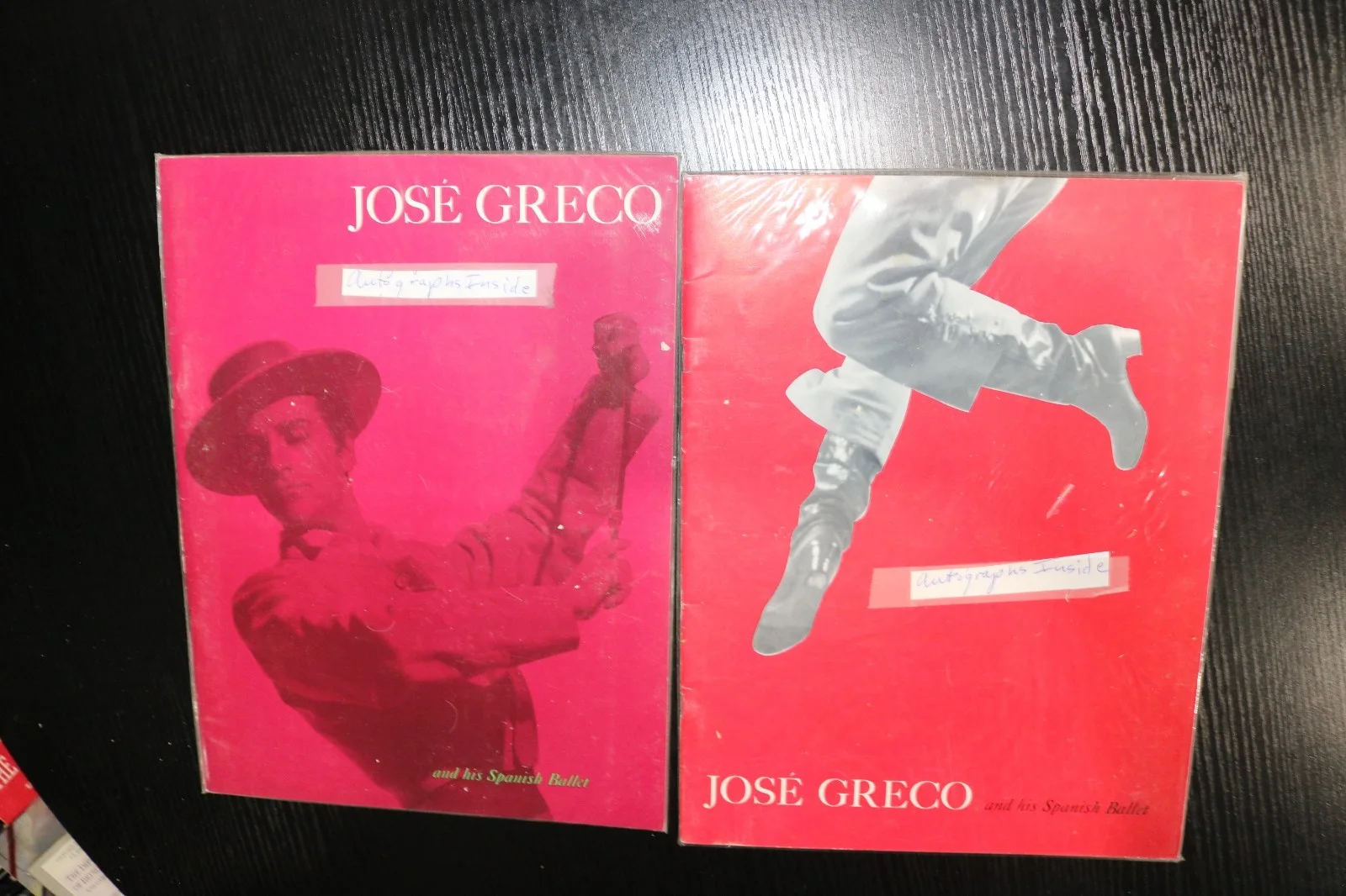 2 JOSE GRECO AND HIS COMPANY OF SPANISH DANCERS Programs with Autographs, изображение 2