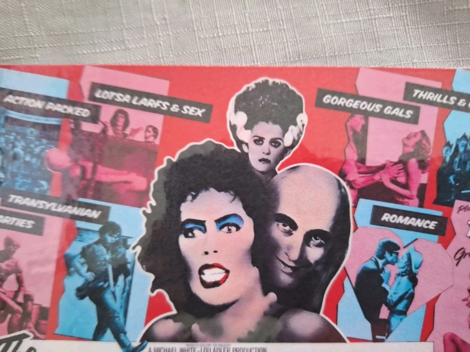 Vintage Style Postcard "The Rocky Horror Picture Show" 1975 – Reproduction Print, изображение 5