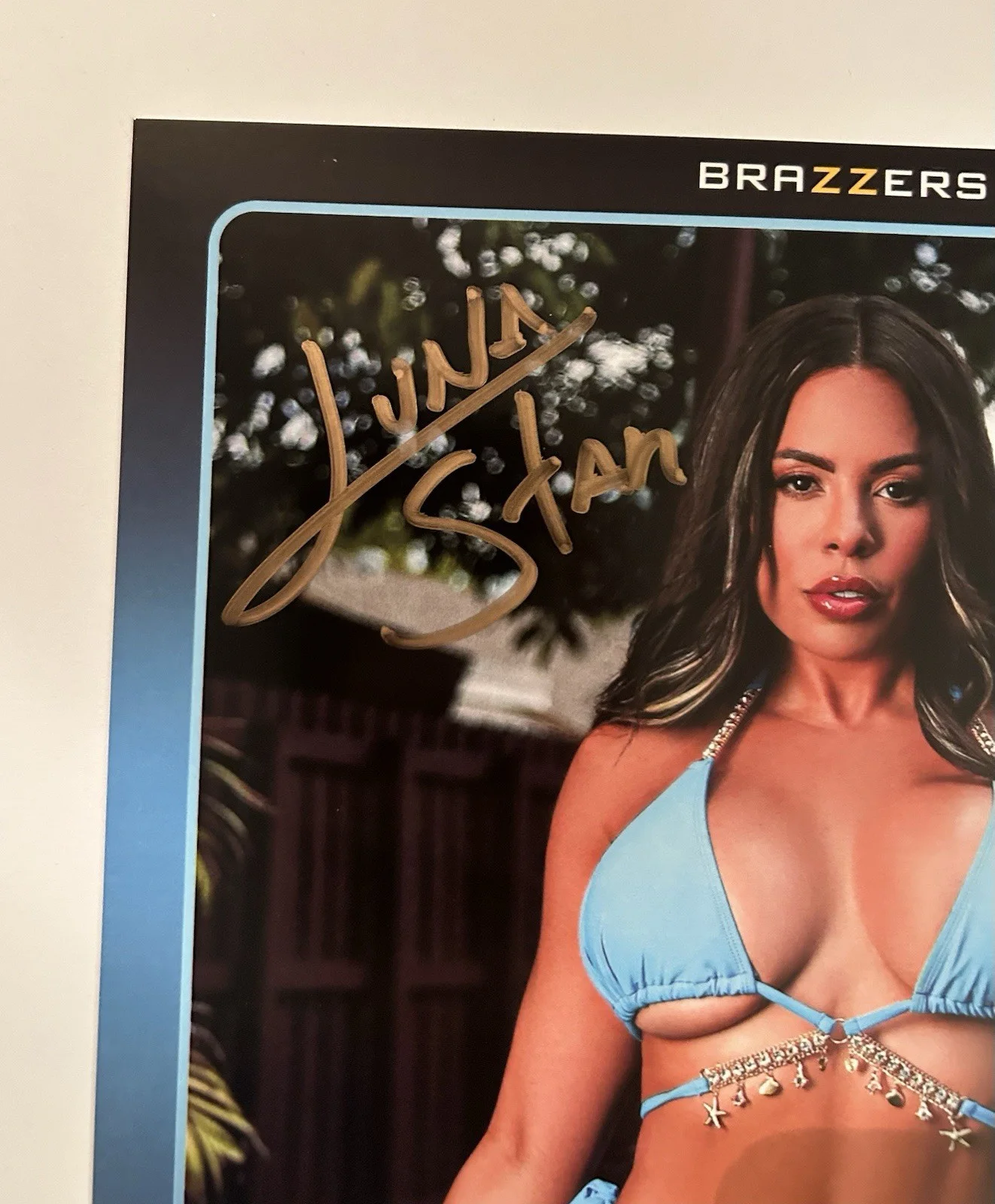 Luna Star 2026 Signed 8x10 Brazzers Promo Photo Autograph AVN, изображение 2