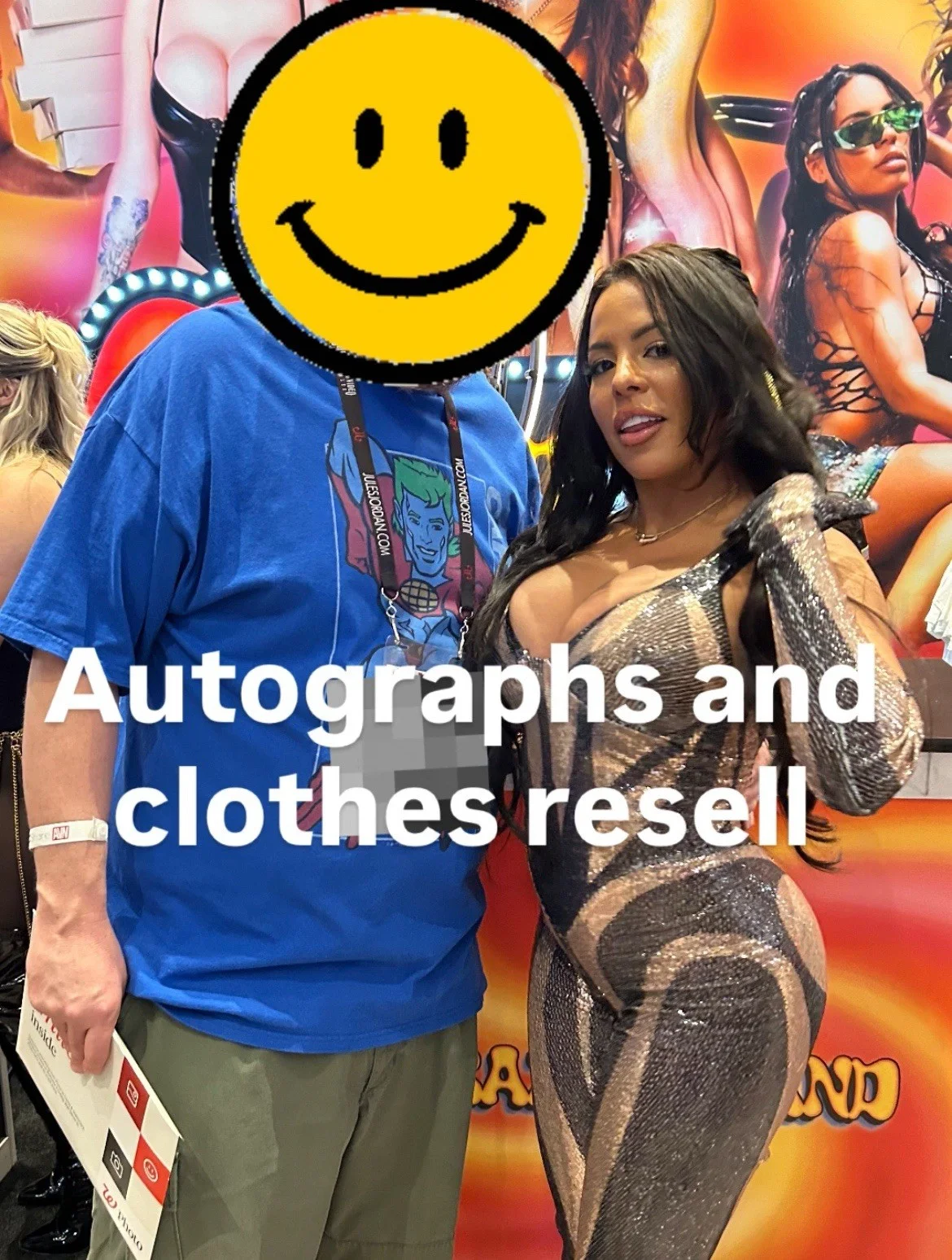 Luna Star 2026 Signed 8x10 Brazzers Promo Photo Autograph AVN, изображение 3