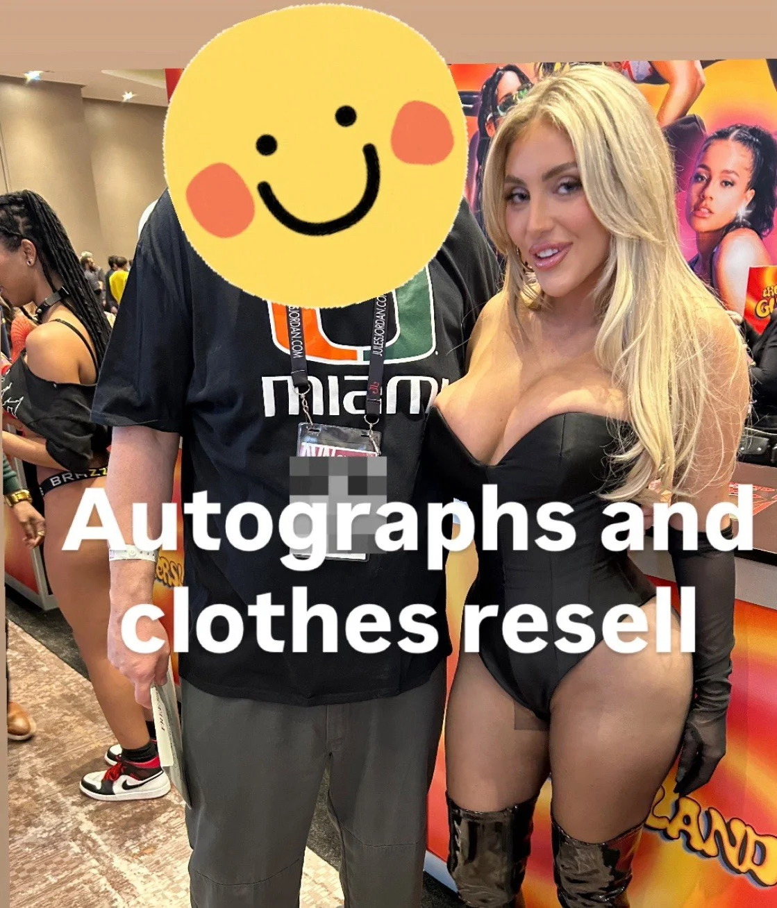 Kayley Gunner — Kayley Gunner Adult Star Brazzers Signed 8x10 Photo Card AVN Proof Pic, изображение 3