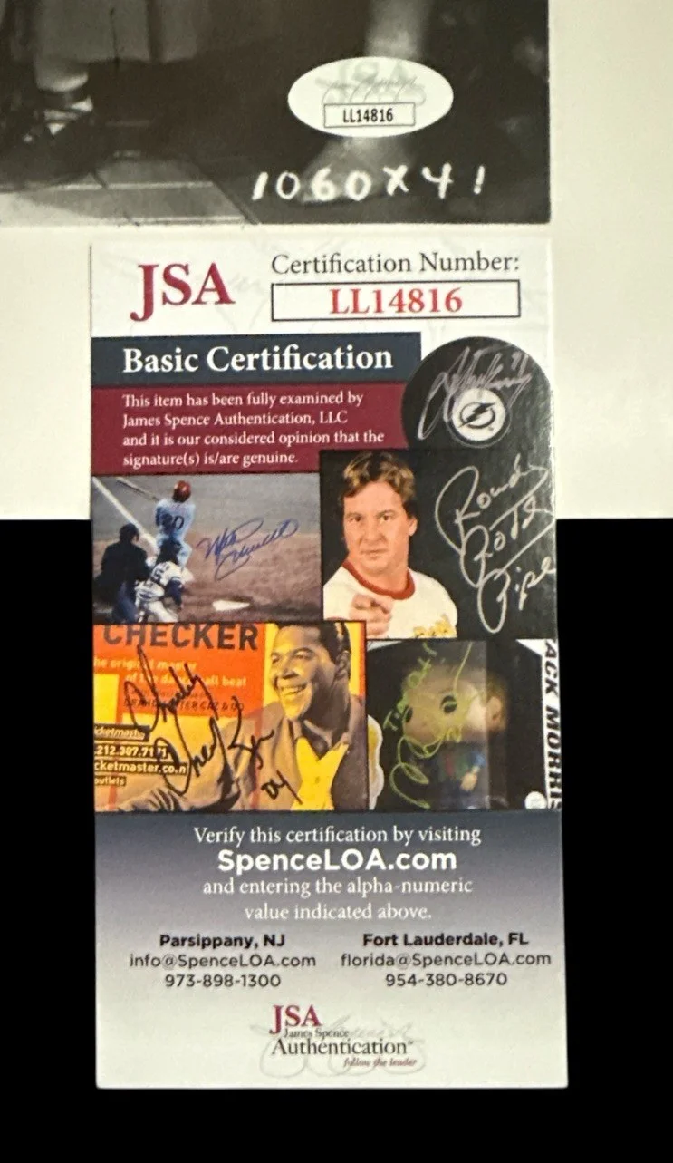 Karl Slover — Wizard Of Oz Munchkins Karl Slover Signed Photo 18 1/2”x16” JSA JD, изображение 2