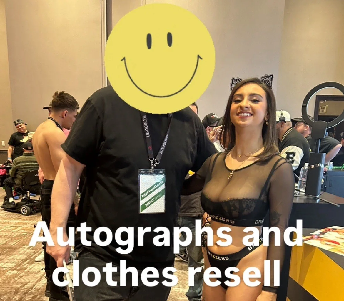 Hailey Rose Adult Star Signed 8x10 Photo Jules Jordan Productions Autograph AVN, изображение 4