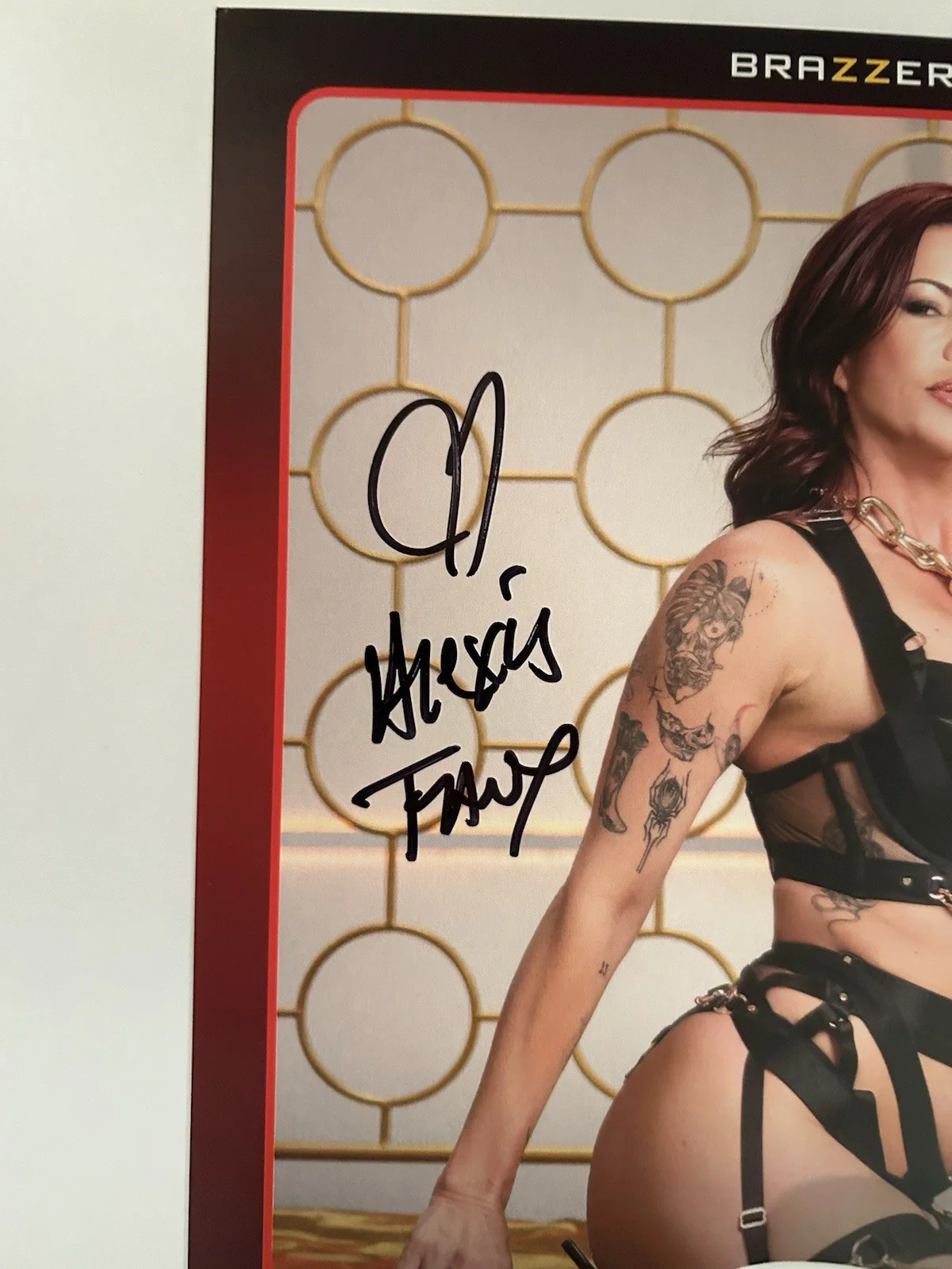 Alexis Fawx — Alexis Fawx Signed 8x10 Proof Pic Autograph AVN 2026 Adult Star