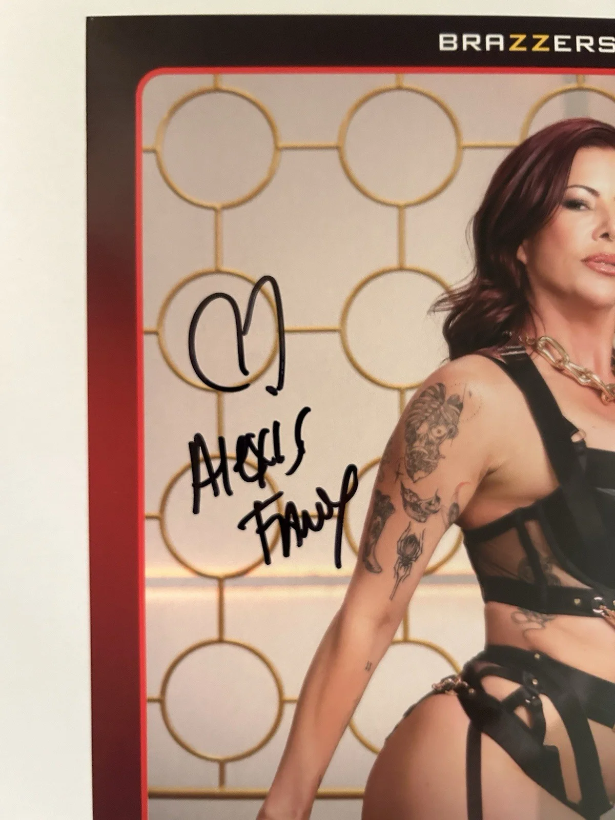 Alexis Fawx — Alexis Fawx Signed 8x10 Proof Pic Autograph AVN 2026 Adult Star