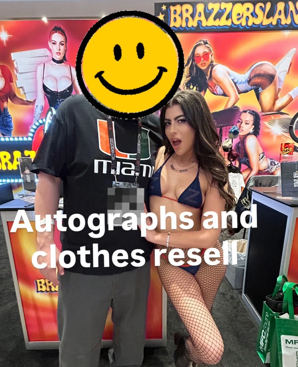 Gal Ritchie Adult Star 2026 Signed 8x10 Brazzers Promo Photo Autograph AVN, изображение 2