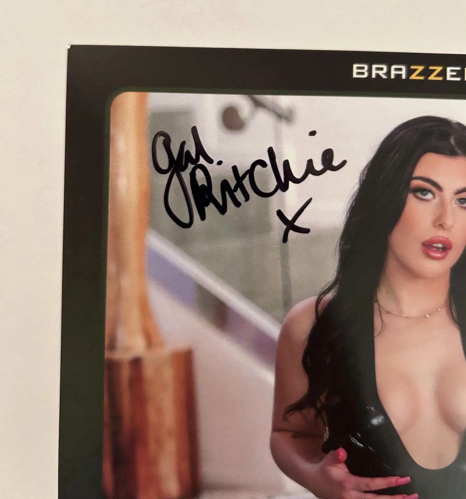 Gal Ritchie Adult Star 2026 Signed 8x10 Brazzers Promo Photo Autograph AVN, изображение 3