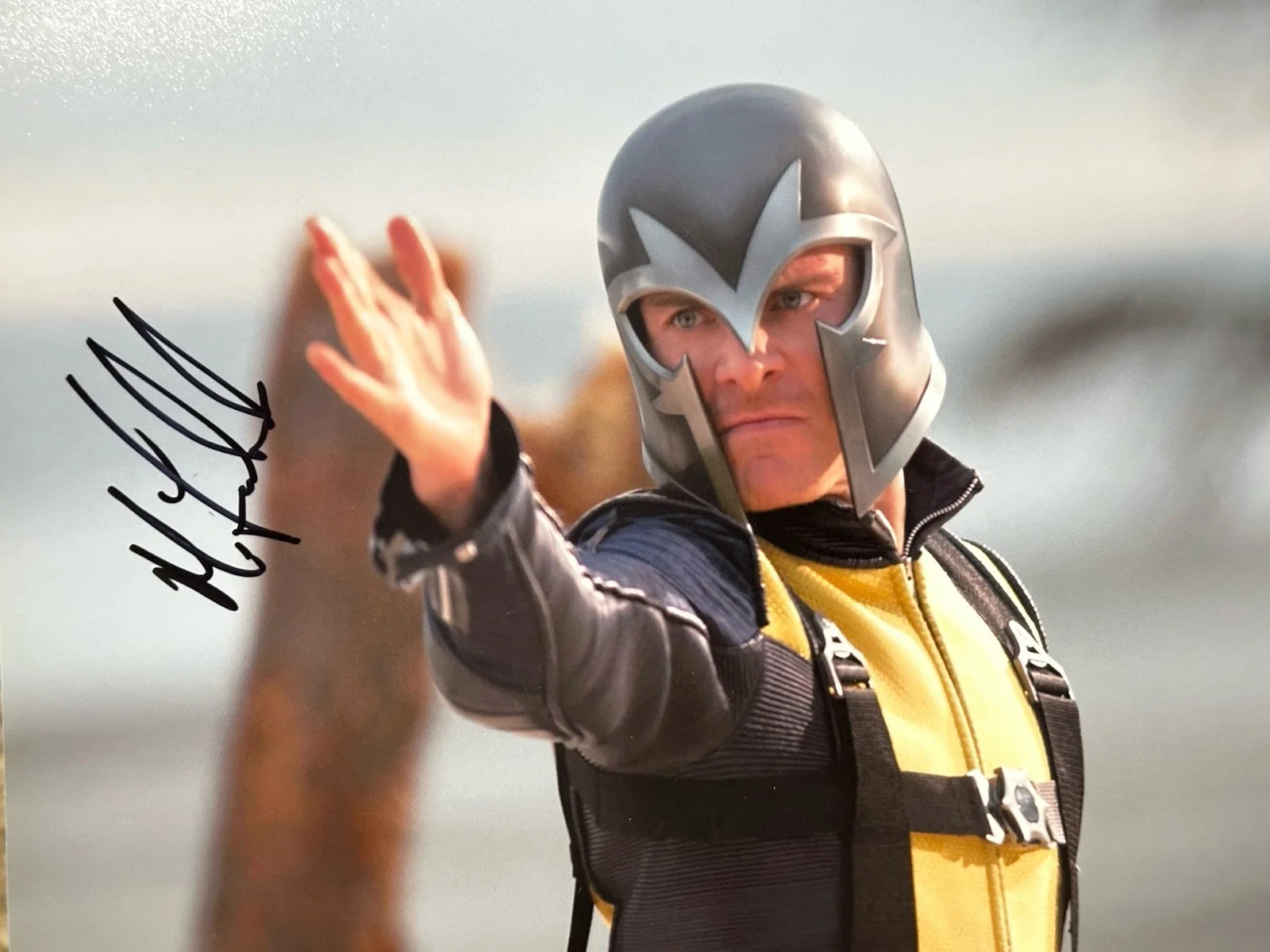 Michael Fassbender — Michael Fassbender signed 8x10 Photo in person Proof. X-Men Magneto