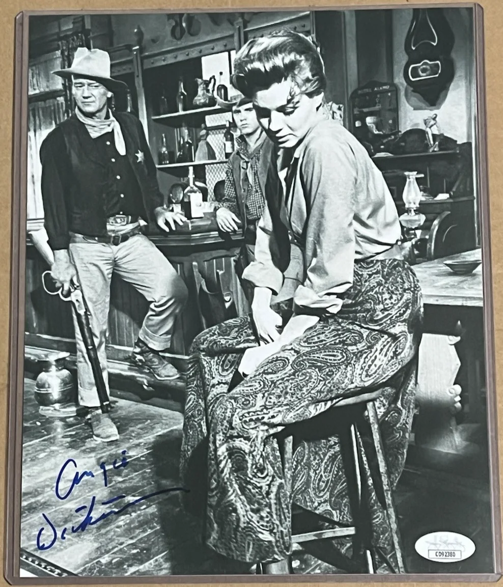 Angie Dickinson — Angie Dickinson RIO BRAVO Signed 8x10 Photo (JSA)