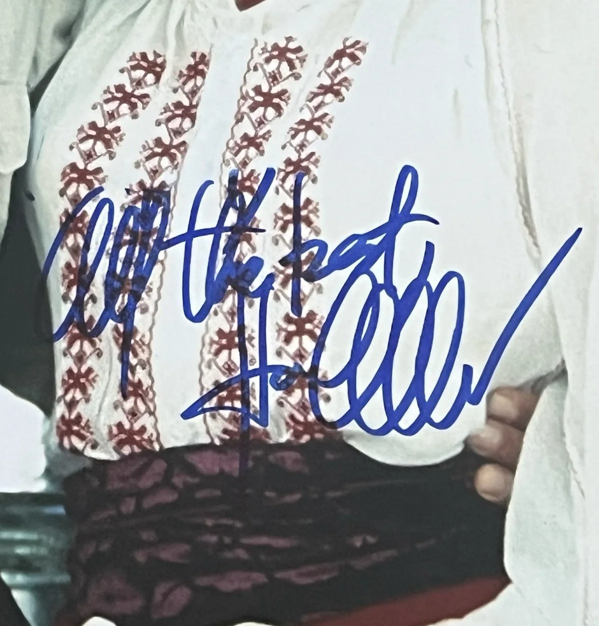 Karen Allen — Raiders of the Lost Ark Karen Allen as Marion Signed 8x10 Photo (Beckett), изображение 2
