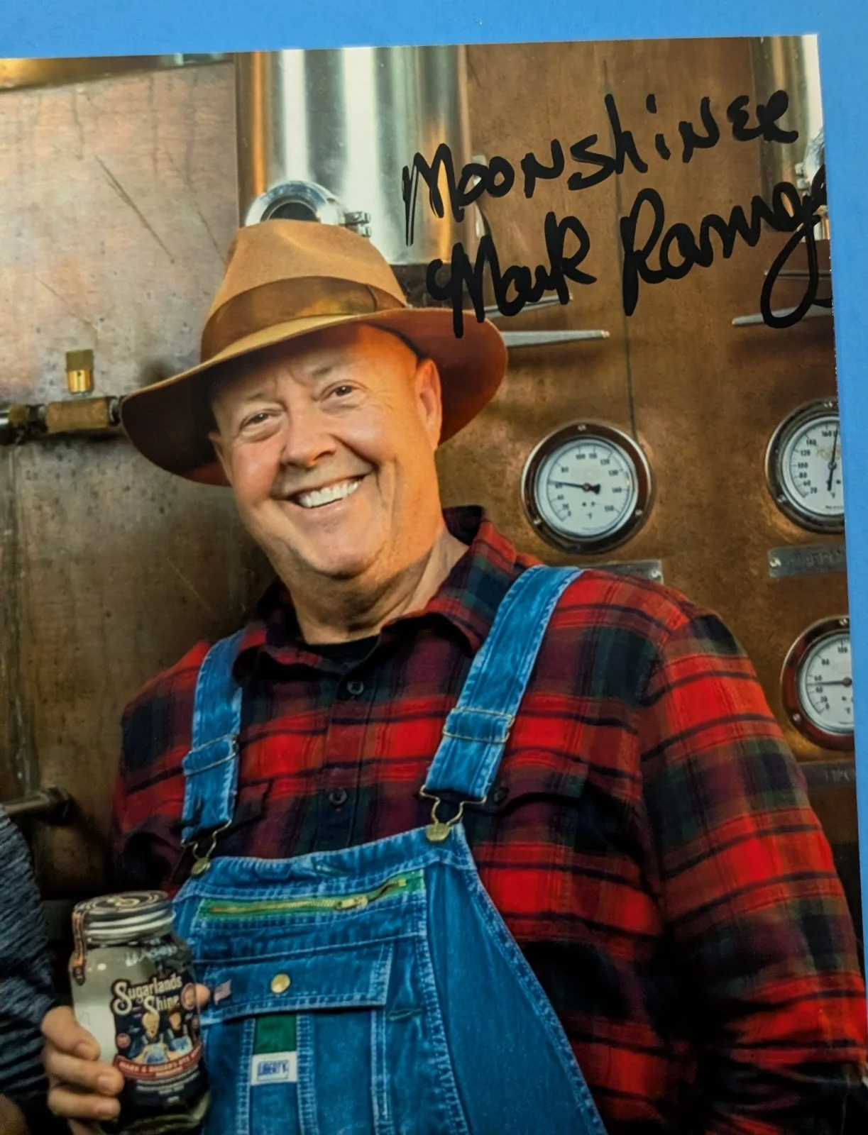 Mark Ramsey, Eric Digger Mane — The Moonshiners, Mark Ramsey And Eric "Digger" Manes Photo Signed 8x10 Distiller, изображение 3
