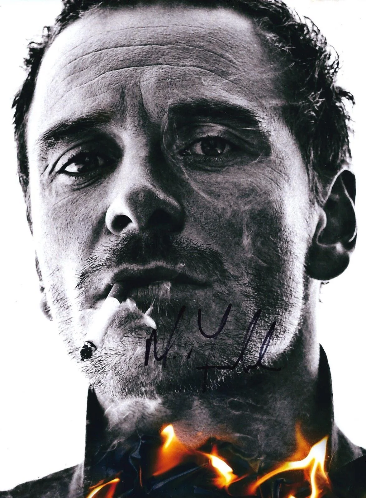 Michael Fassbender — Michael Fassbender signed 8x10 Photo in person Proof. X-Men Magneto