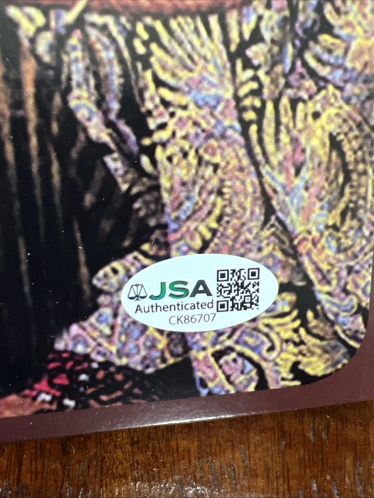 Carlos Santana Signed Abraxas Vinyl Record LP JSA Coa Autographed, image 3