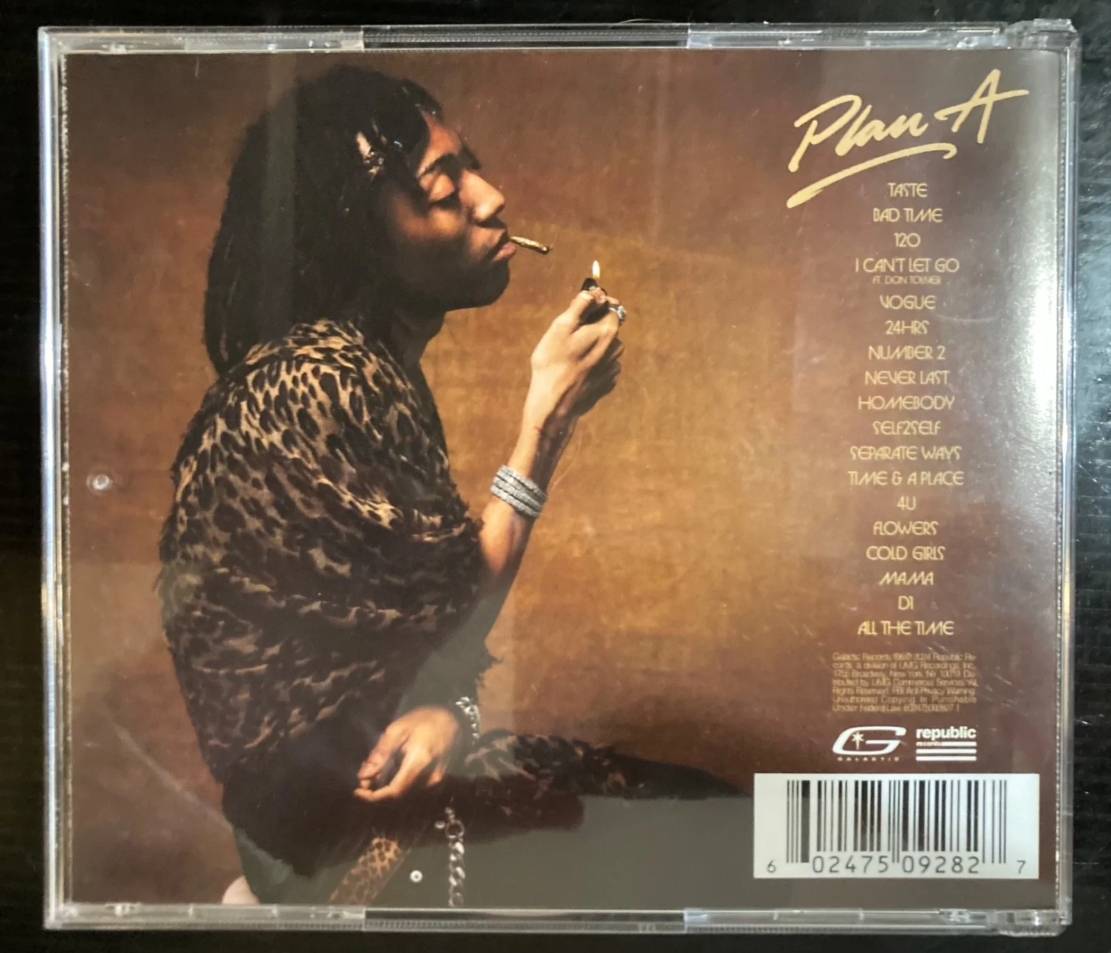 Excellent condition Lil Tecca Plan A CD With Signed Insert, image 5