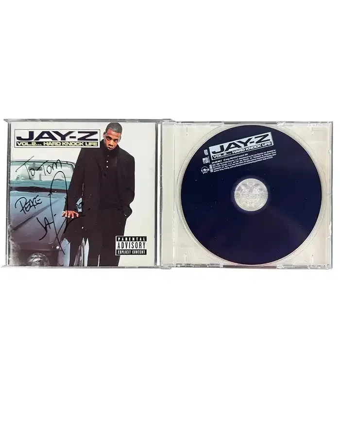 Jay Z signed CD Insert Vol. 2... Hard Knock Life TO TOM JSA Authentication, image 4
