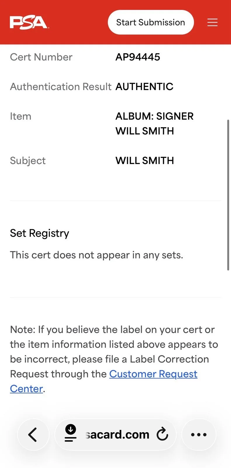 👽🎬 PSA AUTHENTIC Will Smith Signed Men in Black LaserDisc Album 🔥, image 5