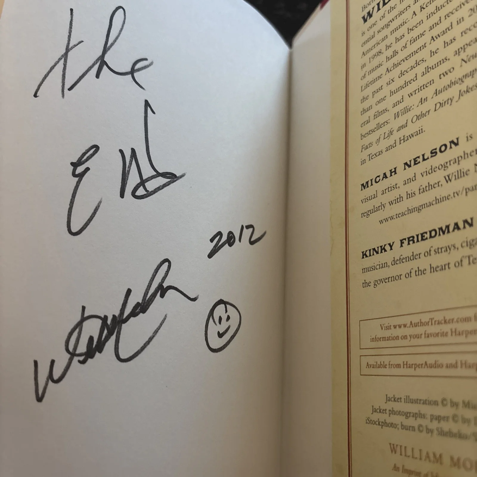 Roll Me UpAnd Smoke Me When I Die 1st Ed SIGNED Cowboys&Indians, Farm Aid Tic, изображение 5