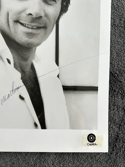 Al Martino Autographed Photo Picture, Johnny Fontaine in The Godfather, изображение 3