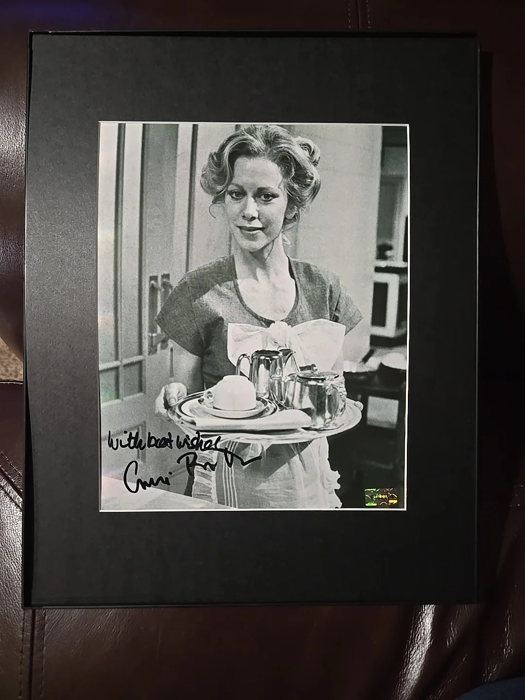 connie booth — MONTY PYTON CONNIE BOOTH Signed Autographed Matted Framed Photo COA FAWLTY TOWER, image 5