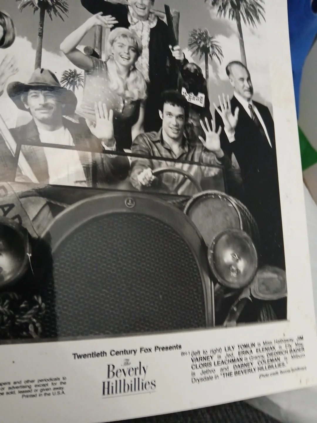 LILY TOMLIN SIGNED 'THE BEVERLY HILLBILLIES' 8x10 MOVIE Press PHOTO B/w, изображение 2