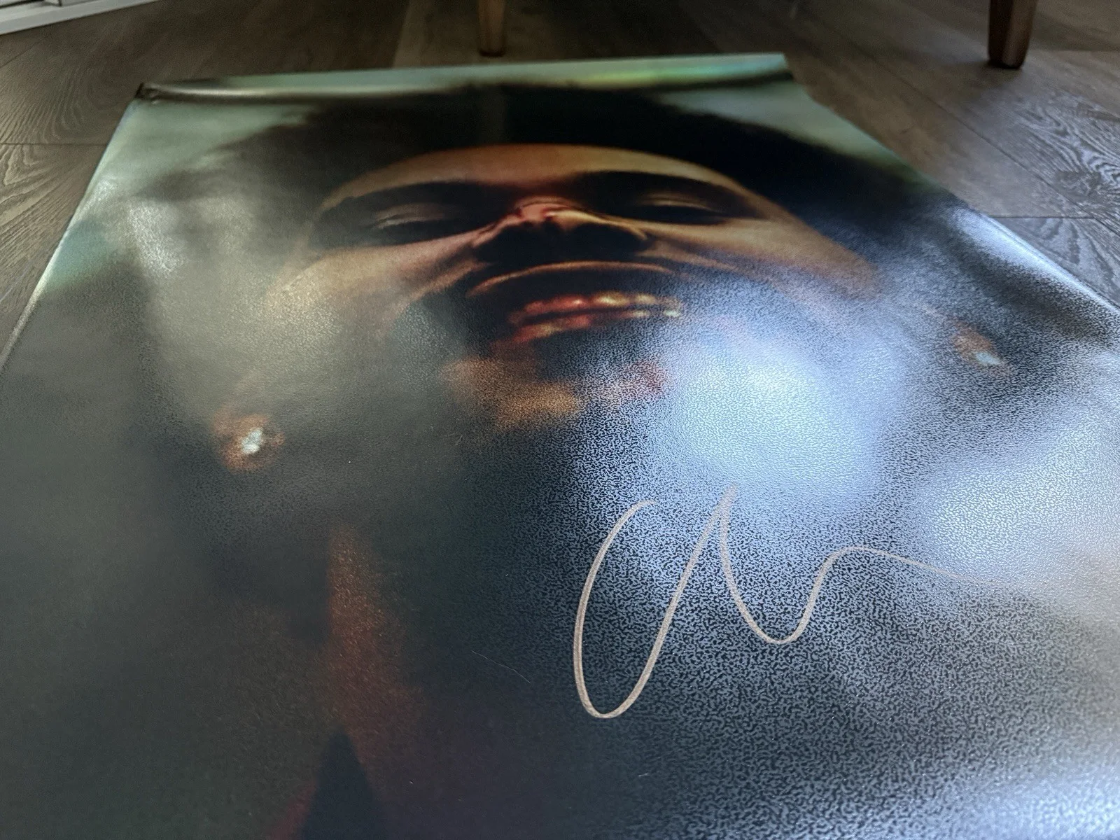 The Weeknd “After Hours” Autographed 30x24 Holographic Poster, изображение 3