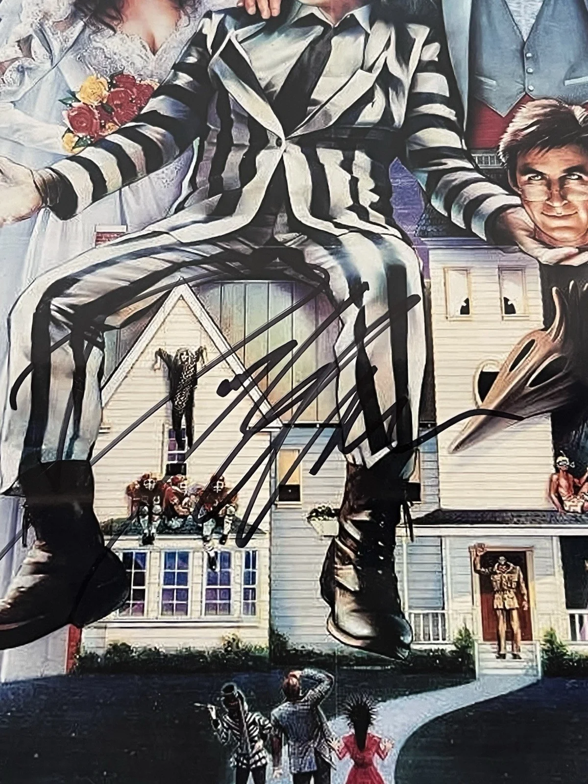 Danny Elfman — Danny Elfman Signed Autographed 11x14 Beetlejuice Beckett COA, image 2