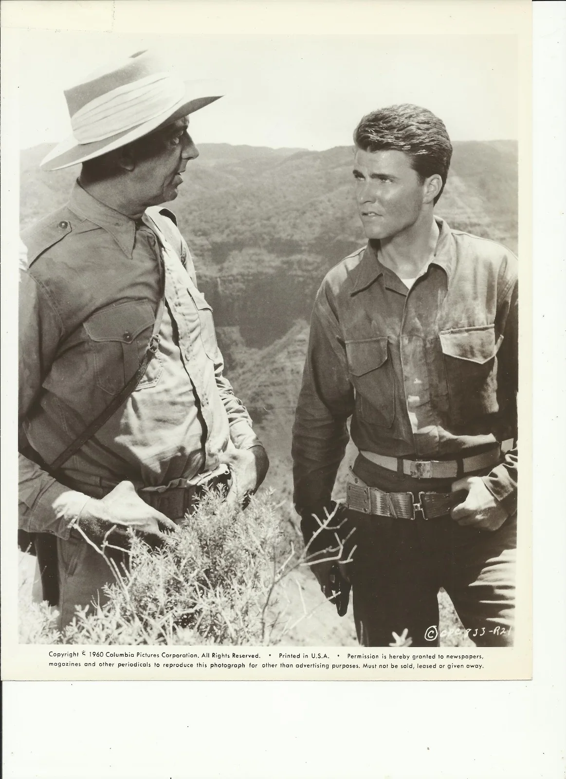 Original Vintage 1960 WACKIEST SHIP IN ARMY RICKY NELSON 2 8x10 photos Very Good, изображение 5
