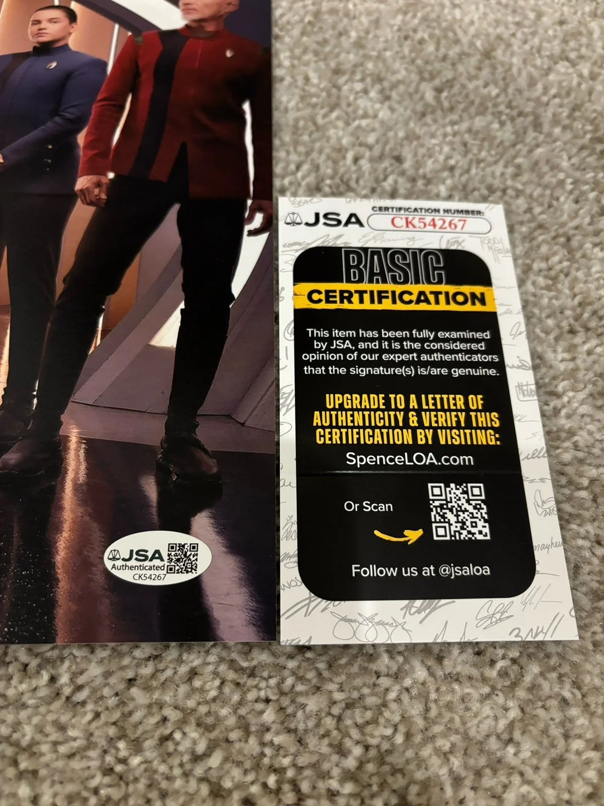 Sonequa Martin-Green — SONEQUA MARTIN-GREEN SIGNED AUTOGRAPH 11x14 STAR TREK DISCOVERY PHOTO JSA COA, image 2