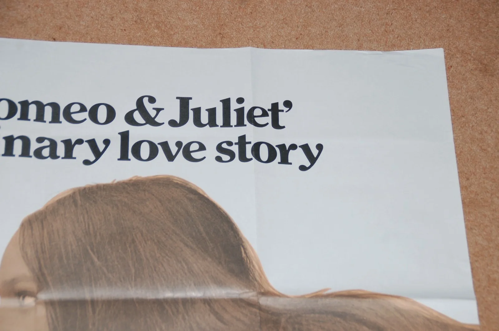 FRANCO ZEFFIRELLI'S ROMEO & JULIET (1968) - ORIG. UK QUAD POSTER - FINE COND., изображение 3