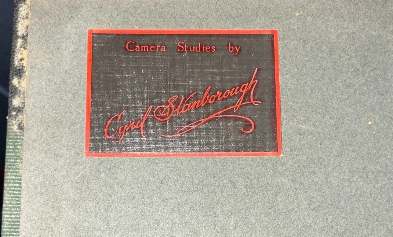 Cyril Stanborough archive album 40 mounted photos for movie Bella Donna 1934, изображение 4