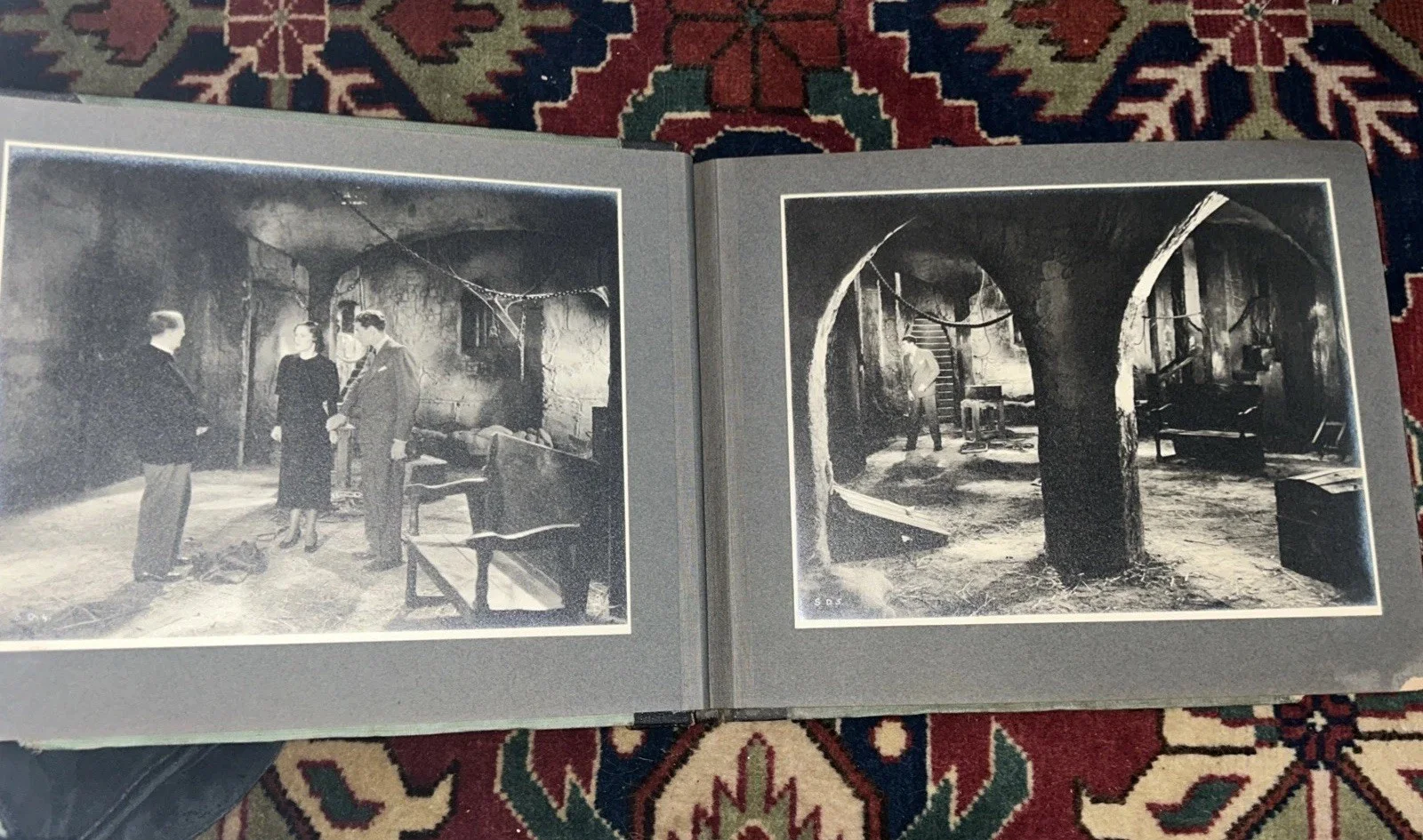 Cyril Stanborough archive album 40 mounted photos movie Shot in the Dark 1933, изображение 2