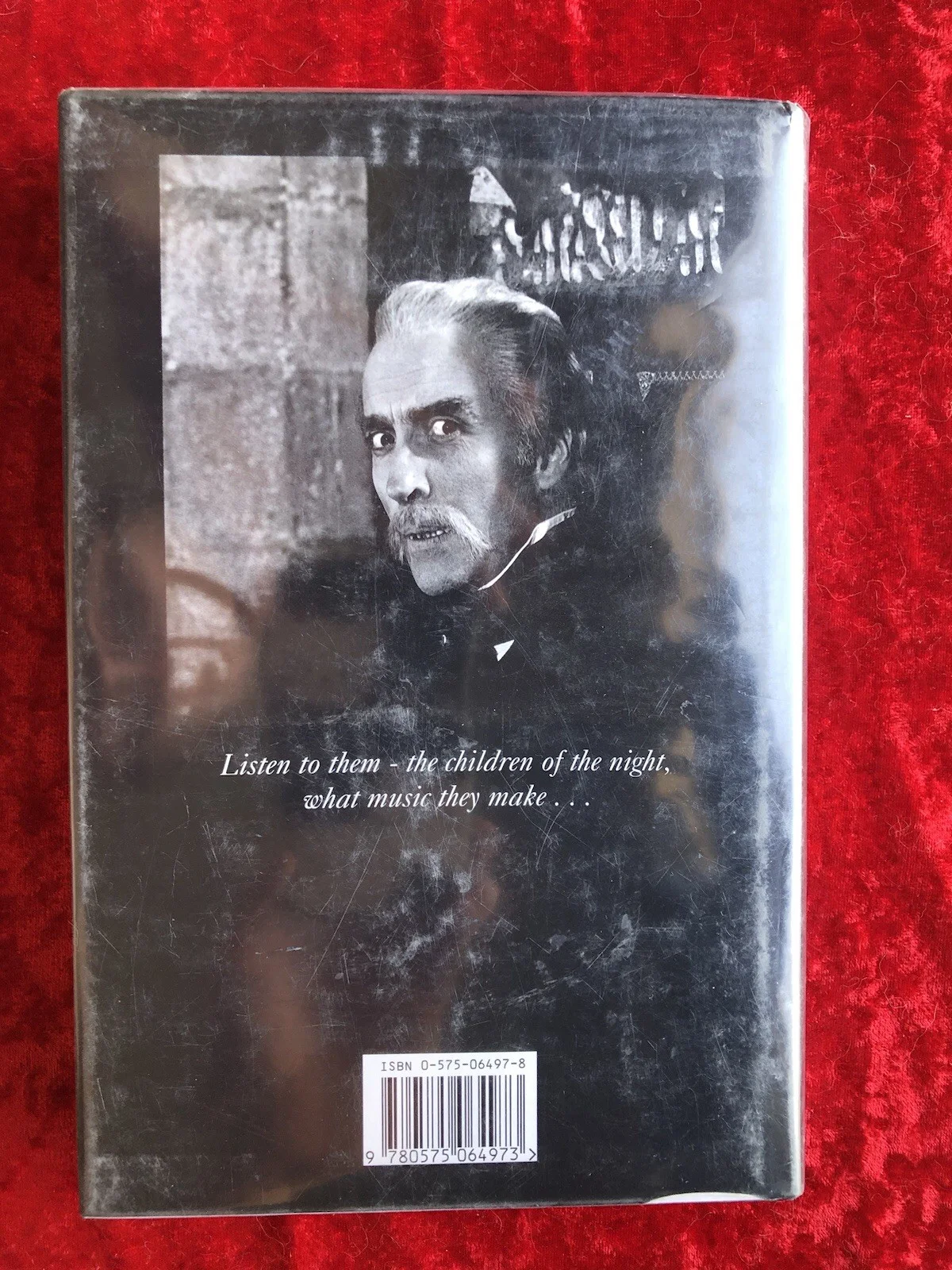 Christopher Lee — Orig Vtg 1997 Signed CHRISTOPHER LEE First ED HBDJ TALL DARK & GRUESOME Book, изображение 2