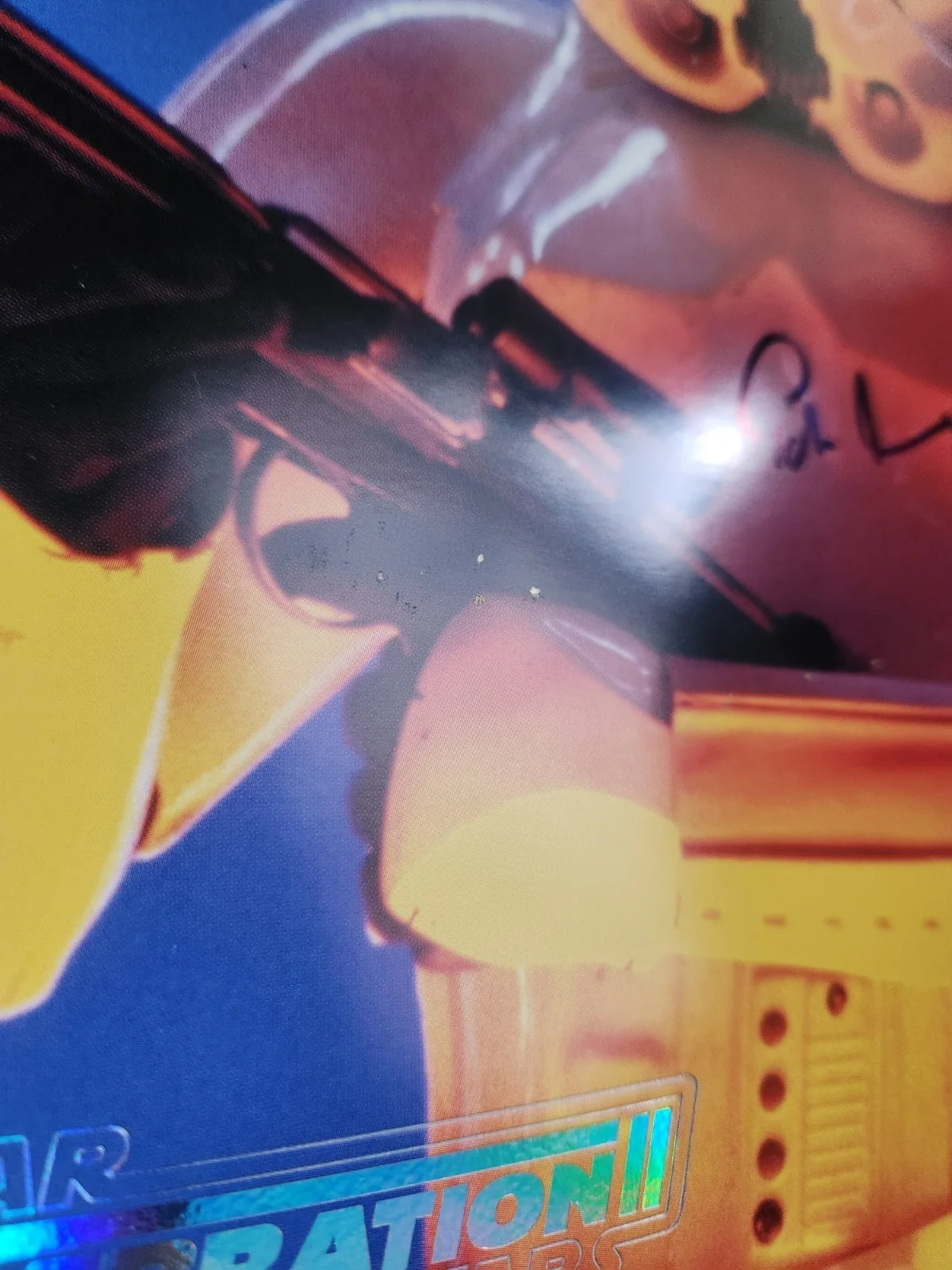 Peter Diamond — VERY RARE Peter Diamond RIP Signed Star Wars Celebration II 8x10 Photo Autograph, изображение 2