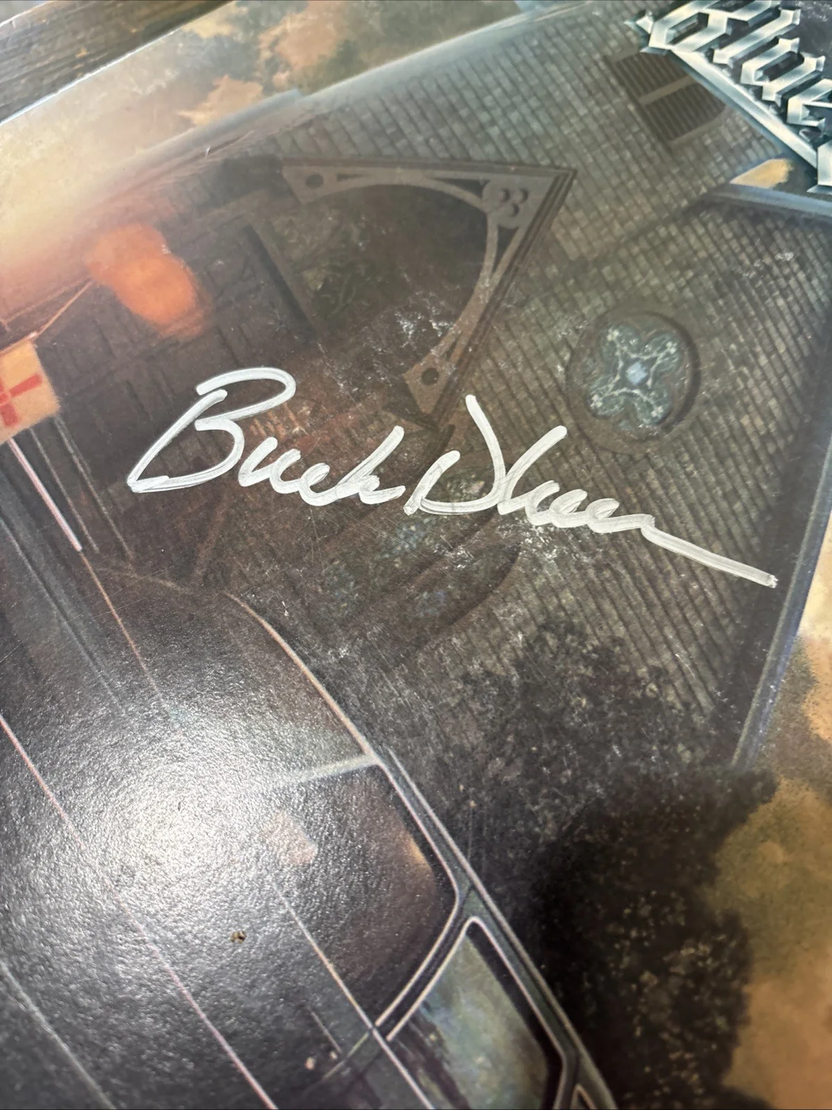 2 Signed Autographed Blue Oyster Cult Lp Buck Dharma Eric Bloom, image 4