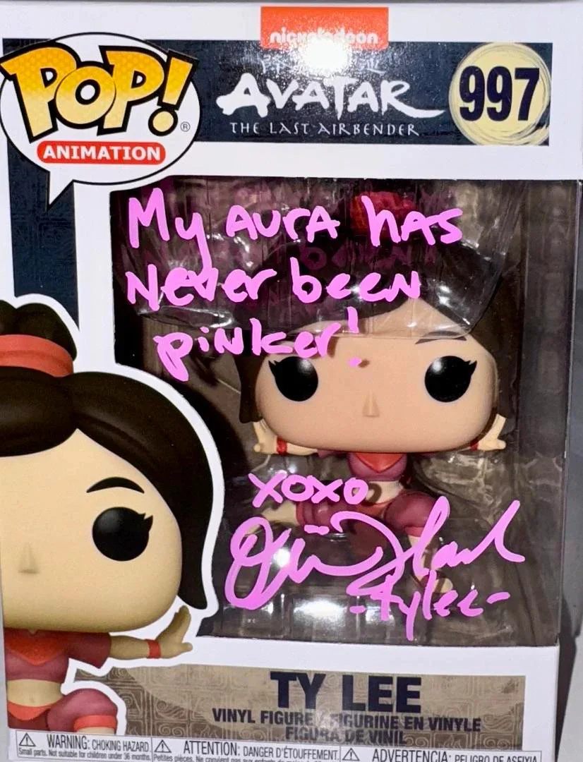 Olivia Hack Signed Funko #997 "Ty Lee" (Avatar Last Airbender) w/ Quote - SWAU, изображение 2