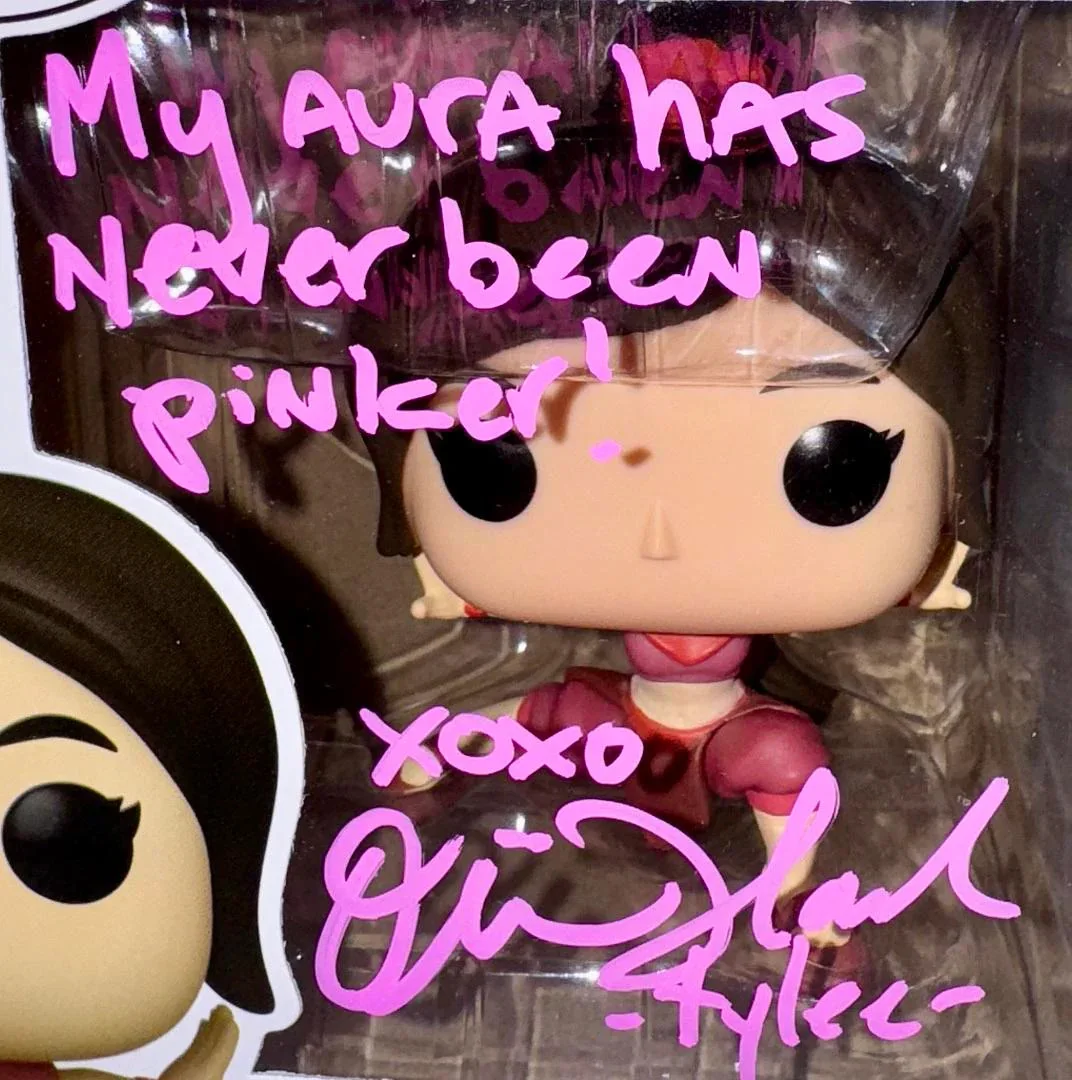 Olivia Hack Signed Funko #997 "Ty Lee" (Avatar Last Airbender) w/ Quote - SWAU, изображение 3