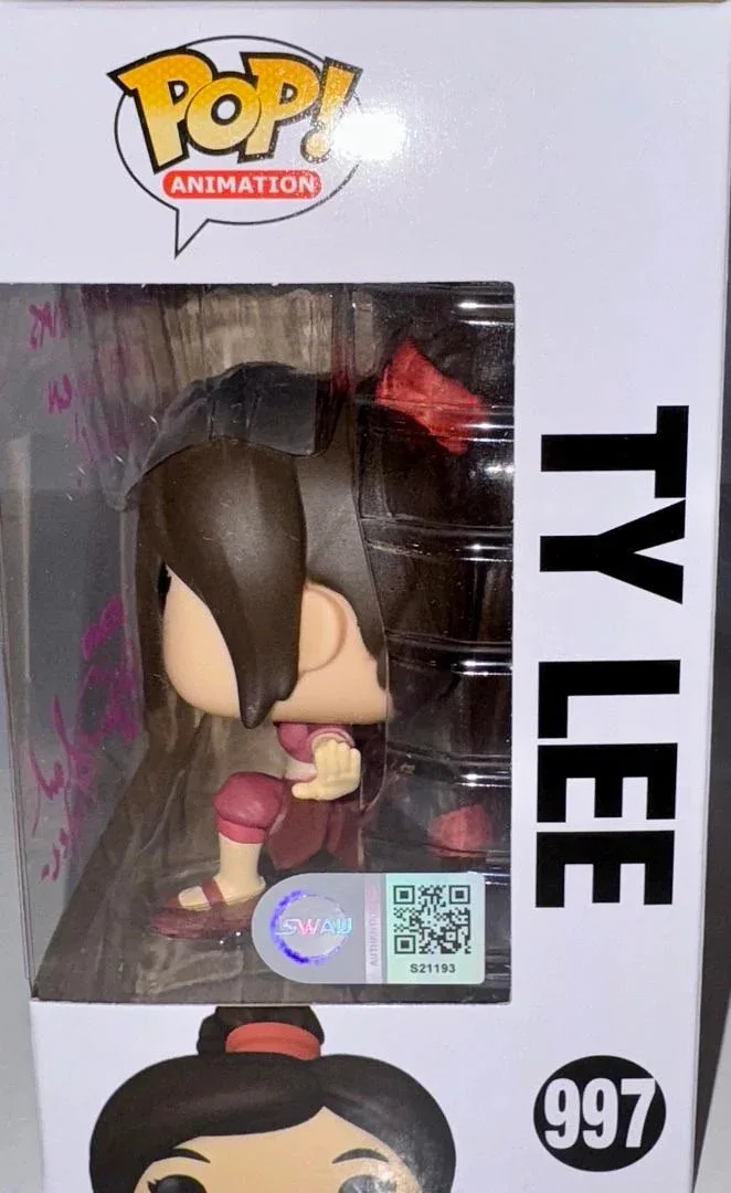 Olivia Hack Signed Funko #997 "Ty Lee" (Avatar Last Airbender) w/ Quote - SWAU, изображение 4