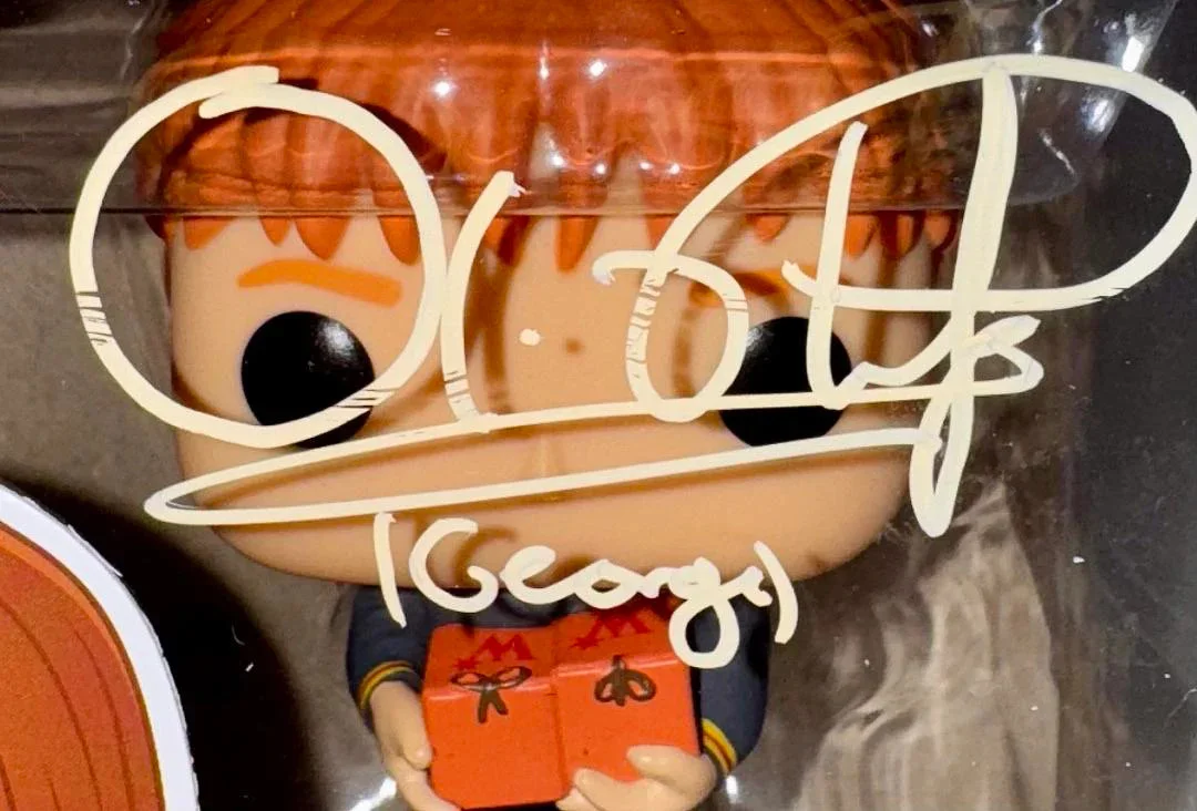 Oliver Phelps Signed Funko Pop #34 "George Weasley" (Harry Potter) -Official Pix, image 3