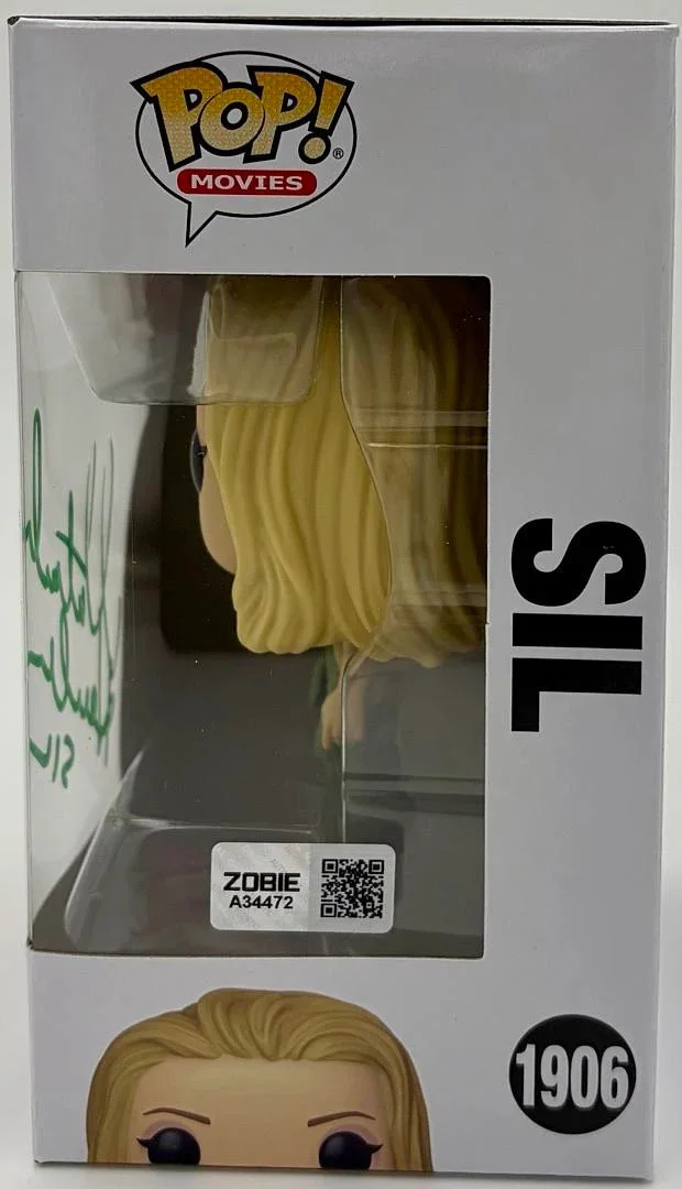 Natasha Henstridge signed "Sil" Funko #1906 (Species) - Zobie, изображение 3