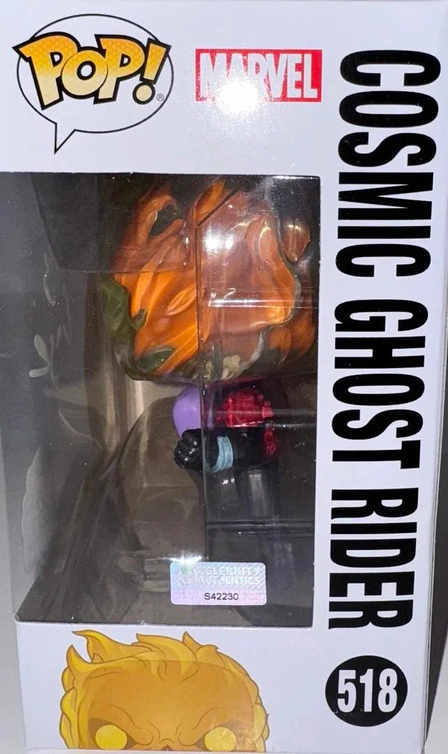 Nicholas Cage Signed Limited Edition Funko#518(Ghost Rider)-Celebrity Authentics, изображение 4
