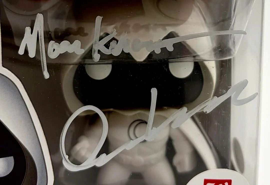 Oscar Isaac Signed Funko Pop #272 (Moonknight) w/character name - JSA COA, изображение 2