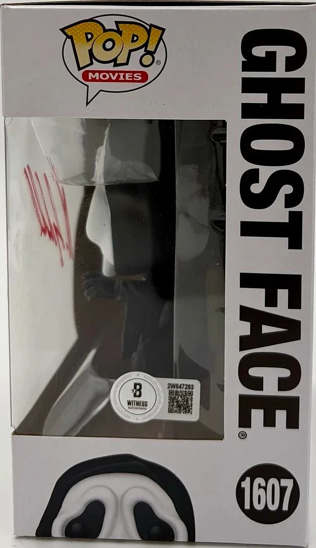 Neve Campbell signed "Ghost Face" Funko #1607 (Scream) - Beckett COA, изображение 3